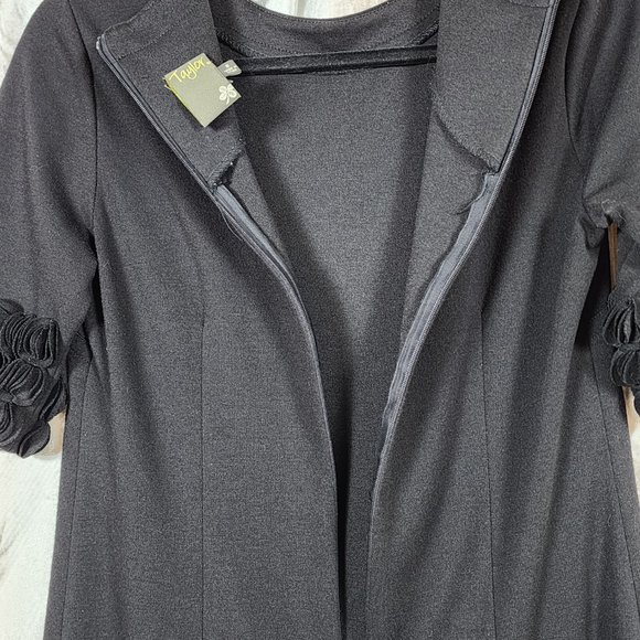 Women's Taylor size 8 Black Body Con Dress Great pre-loved condition - Picture 3 of 14